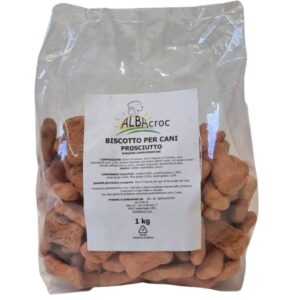 Biscotti per cane al prosciutto