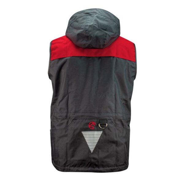 Akim Dogsport – Gilet Sportivo Unisex- back black red