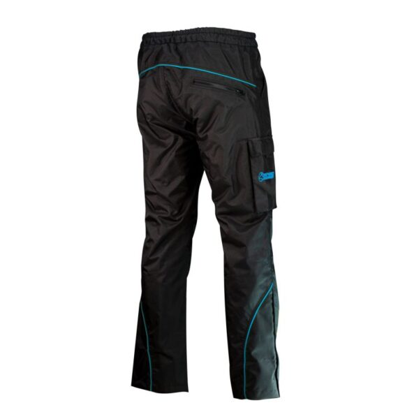 Baldo Dogsport – Pantalone Sportivo Unisex-back black cyan