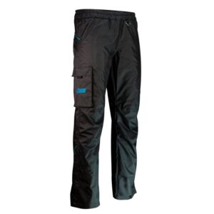 Baldo Dogsport – Pantalone Sportivo Unisex-front black cyan