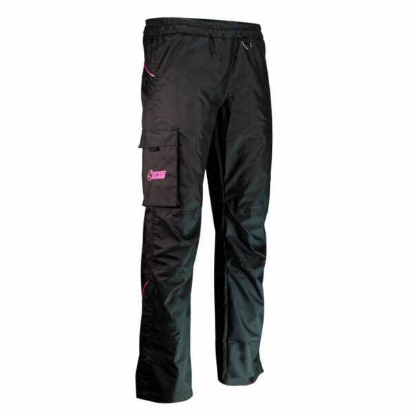Baldo Dogsport – Pantalone Sportivo Unisex-front black pink