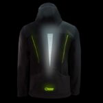 Thor 2.0 Dogsport – Giacca Softshell Unisex-black neon yellow back night